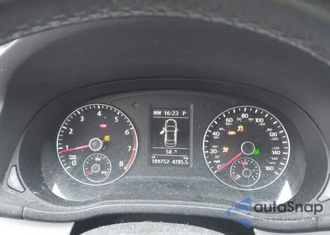 2013 Volkswagen Passat 2.5L Se из США, поврежденный, VIN 1VWBP7A33DC121354